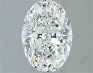 Picture of Natural Diamond 1.00 Carats, Oval with  Cut, G Color, VS1 Clarity and Certified by IGI