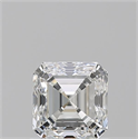 Diamante Natural 1.01 quilates, Asscher , Color G, claridad VS2 y certificado GIA