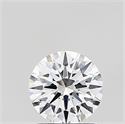 Lab Grown Diamond 1.04 Carats, Round with Ideal Cut, D Color, VVS2 Clarity and Certified by IGI