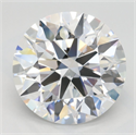 Del inventario de diamantes de laboratorio, 4.01 quilates, Redondo , Color D, claridad VVS2 y certificado GIA