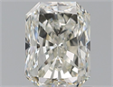 Natural Diamond 1.00 Carats, Radiant with  Cut, J Color, VVS1 Clarity and Certified by GIA