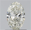 Diamante Natural 0.70 quilates, Ovalado , Color I, claridad VVS1 y certificado IGI
