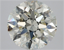 Diamante Natural 2.71 quilates, Redondo , Color L, claridad SI1 y certificado GIA