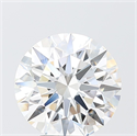 Lab Grown Diamond 5.09 Carats, Round with Ideal Cut, F Color, VVS1 Clarity and Certified by IGI