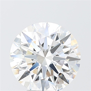 Picture of Lab Grown Diamond 5.09 Carats, Round with Ideal Cut, F Color, VVS1 Clarity and Certified by IGI
