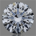 Lab Grown Diamond 1.00 Carats, Round with Ideal Cut, D Color, VS2 Clarity and Certified by IGI