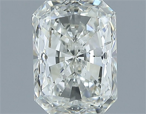 Picture of Natural Diamond 1.51 Carats, Radiant with  Cut, I Color, SI1 Clarity and Certified by IGI