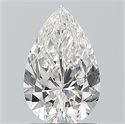 Natural Diamond 1.20 Carats, Pear with  Cut, G Color, VVS1 Clarity and Certified by GIA