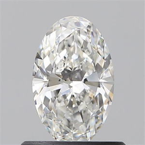 Picture of Natural Diamond 0.60 Carats, Oval with  Cut, G Color, VVS2 Clarity and Certified by GIA