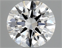 Diamante Natural 0.46 quilates, Redondo , Color E, claridad VVS2 y certificado GIA