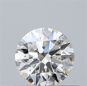 Picture of Natural Diamond 0.40 Carats, Round with Excellent Cut, J Color, VVS1 Clarity and Certified by GIA
