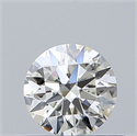 Natural Diamond 0.41 Carats, Round with Excellent Cut, L Color, IF Clarity and Certified by GIA