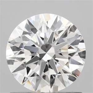 Picture of Lab Grown Diamond 1.05 Carats, Round with Ideal Cut, D Color, VVS1 Clarity and Certified by IGI