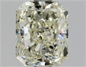 Natural Diamond 1.51 Carats, Radiant with  Cut, M Color, SI2 Clarity and Certified by GIA