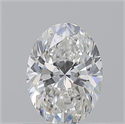 Diamante Natural 0.91 quilates, Ovalado , Color G, claridad VS2 y certificado GIA