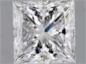 Diamante Natural 1.01 quilates, Princesa , Color E, claridad VS1 y certificado GIA