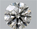 Diamante Natural 1.70 quilates, Redondo , Color J, claridad VVS1 y certificado GIA