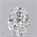 Natural Diamond 1.01 Carats, Oval with  Cut, E Color, VVS2 Clarity and Certified by GIA