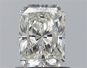 Picture of Natural Diamond 0.78 Carats, Radiant with  Cut, I Color, SI1 Clarity and Certified by GIA