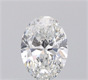 Natural Diamond 0.50 Carats, Oval with  Cut, F Color, VS1 Clarity and Certified by IGI