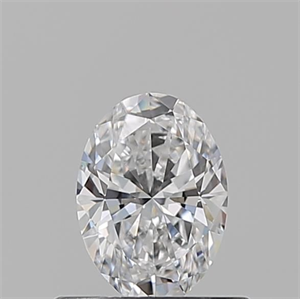 Picture of Natural Diamond 0.50 Carats, Oval with  Cut, D Color, VS2 Clarity and Certified by GIA