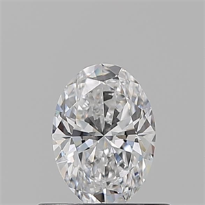 Picture of Natural Diamond 0.50 Carats, Oval with  Cut, D Color, VS2 Clarity and Certified by GIA