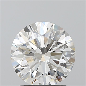 Picture of Natural Diamond 1.70 Carats, Round with Excellent Cut, H Color, SI1 Clarity and Certified by GIA