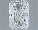 Natural Diamond 1.72 Carats, Radiant with  Cut, G Color, SI2 Clarity and Certified by GIA