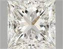 Natural Diamond 2.02 Carats, Princess with  Cut, J Color, VS1 Clarity and Certified by IGI