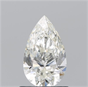 Natural Diamond 0.96 Carats, Pear with  Cut, J Color, SI2 Clarity and Certified by GIA