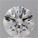 Del inventario de diamantes de laboratorio, 2.09 quilates, Redondo , Color E, claridad VVS2 y certificado IGI