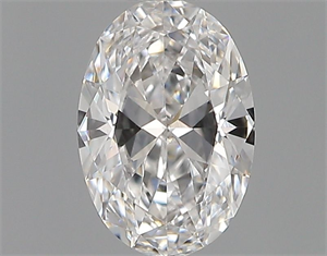Foto Diamante Natural 0.32 quilates, Ovalado , Color D, claridad VVS1 y certificado GIA de