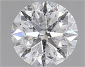 Natural Diamond 1.01 Carats, Round with Very Good Cut, E Color, I1 Clarity and Certified by IGI