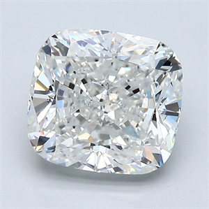 Foto Diamante Natural 2.52 quilates, Del cojín , Color G, claridad SI1 y certificado GIA de