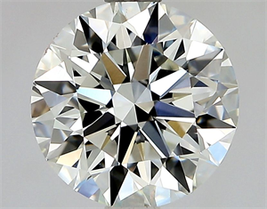 Picture of Natural Diamond 1.16 Carats, Round with Excellent Cut, I Color, VS2 Clarity and Certified by GIA