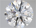 Del inventario de diamantes de laboratorio, 2.19 quilates, Redondo , Color D, claridad VVS2 y certificado IGI