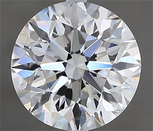 Foto Diamante Natural 2.70 quilates, Redondo , Color E, claridad VS1 y certificado GIA de