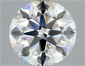 Diamante Natural 2.90 quilates, Redondo , Color G, claridad VVS1 y certificado GIA