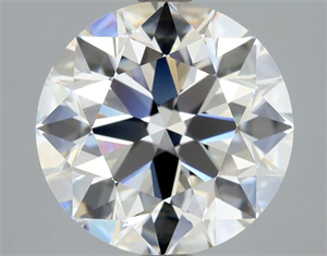 Picture of Natural Diamond 2.90 Carats, Round with Excellent Cut, G Color, VVS1 Clarity and Certified by GIA