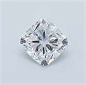 Natural Diamond 0.40 Carats, Cushion with  Cut, D Color, VS1 Clarity and Certified by GIA