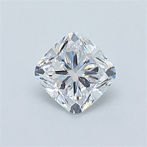 Picture of Natural Diamond 0.40 Carats, Cushion with  Cut, D Color, VS1 Clarity and Certified by GIA