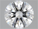 Natural Diamond 2.51 Carats, Round with Excellent Cut, D Color, SI1 Clarity and Certified by GIA