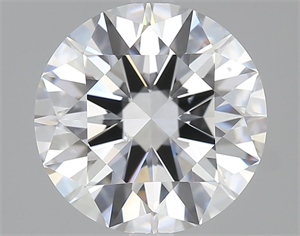 Picture of Natural Diamond 2.51 Carats, Round with Excellent Cut, D Color, SI1 Clarity and Certified by GIA