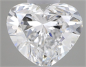 Natural Diamond 0.40 Carats, Heart with  Cut, E Color, VS2 Clarity and Certified by GIA