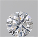 Diamante Natural 0.52 quilates, Redondo , Color D, claridad IF y certificado GIA
