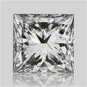 Diamante Natural 1.51 quilates, Princesa , Color I, claridad VS2 y certificado GIA