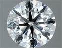 Diamante Natural 2.01 quilates, Redondo , Color H, claridad SI1 y certificado IGI