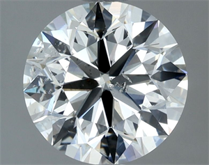 Foto Diamante Natural 2.01 quilates, Redondo , Color H, claridad SI1 y certificado IGI de