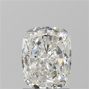 Foto Diamante Natural 1.50 quilates, Del cojín , Color I, claridad VVS2 y certificado GIA de