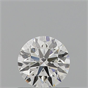 Natural Diamond 0.70 Carats, Round with Excellent Cut, H Color, VS1 Clarity and Certified by GIA